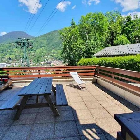 Appartement L'Edel - Vue Massif Mont-Blanc Saint-Gervais-les-Bains Exterior photo